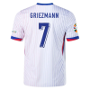 Antoine Griezmann NO.7 Equipacion Francia Segunda 2024