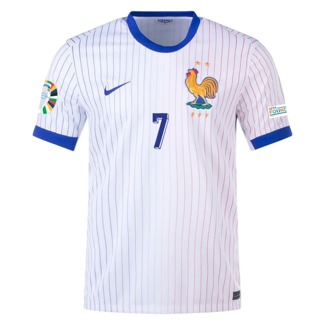Antoine Griezmann NO.7 Equipacion Francia Segunda 2024_1 Antoine Griezmann NO.7 Equipacion Francia Segunda 2024 1