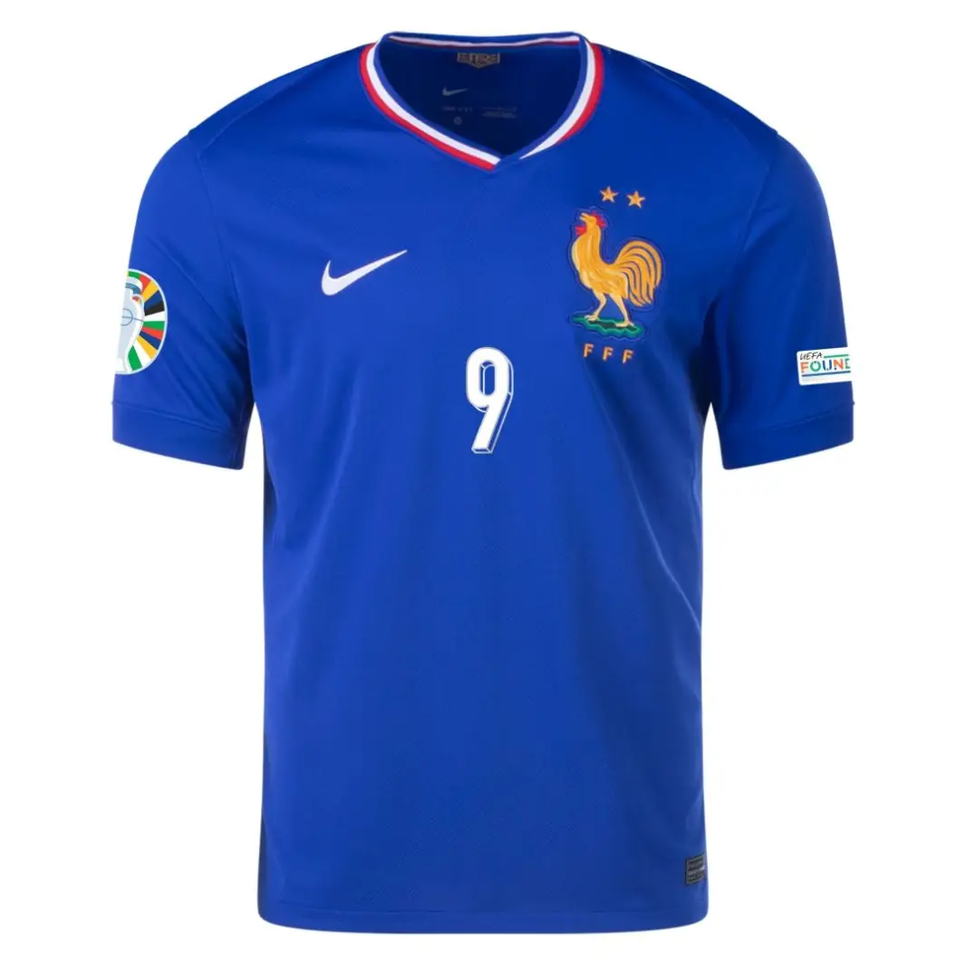 Olivier Giroud NO.9 Equipacion Francia Primera 2024_1 Olivier Giroud NO.9 Equipacion Francia Primera 2024 1
