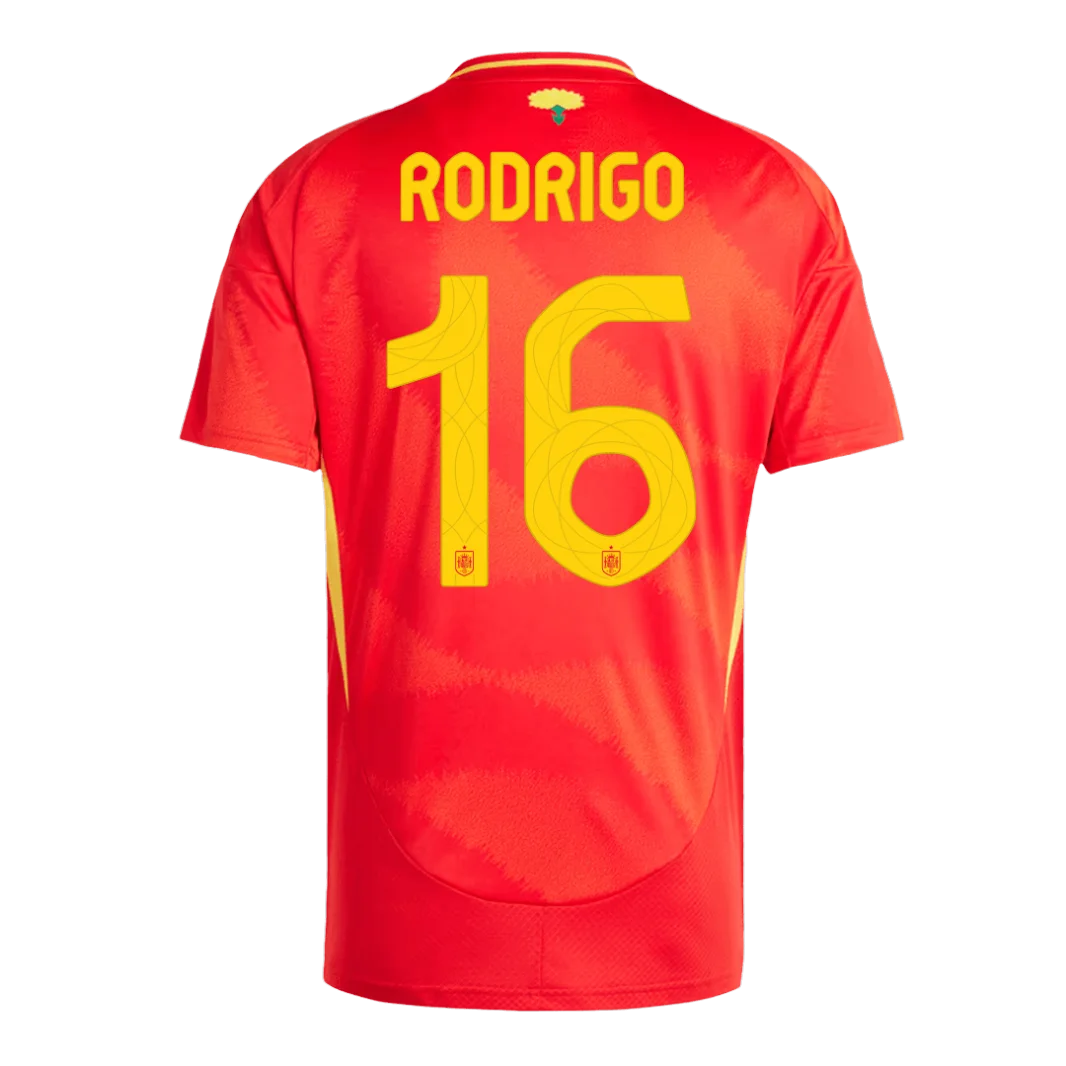 Rodrigo NO.16 Equipacion España Primera 2024 Rodrigo NO.16 Equipacion Espana Primera 2024