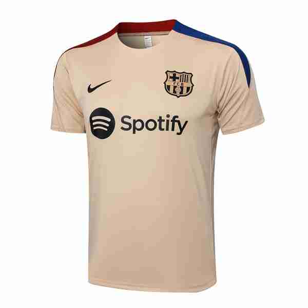 Camiseta Entrenamiento Barcelona 2024-2025 Amarillo Tailandia Camiseta Entrenamiento FC Barcelona 2024 2025 Amarillo