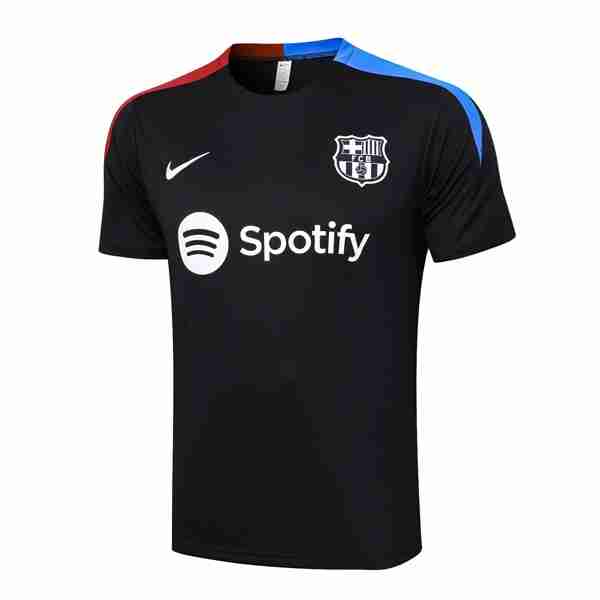 Camiseta Entrenamiento Barcelona 2024-2025 Negro Tailandia Camiseta Entrenamiento FC Barcelona 2024 2025 Negro