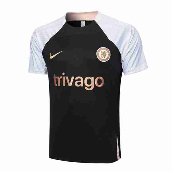 Camiseta Entrenamiento Chelsea 2024 Negro Tailandia Equipacion Chelsea Entrenamiento 2024 Negro