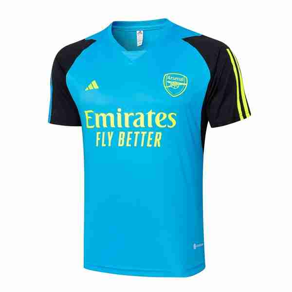 Camiseta Entrenamiento Arsenal 2024-2025 Azul Negro Tailandia Equipacion Entrenamiento Arsenal 2024 2025 Azul Negro