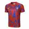 Tailandia Equipacion Entrenamiento Atlético De Madrid 2024 Rojo Azul