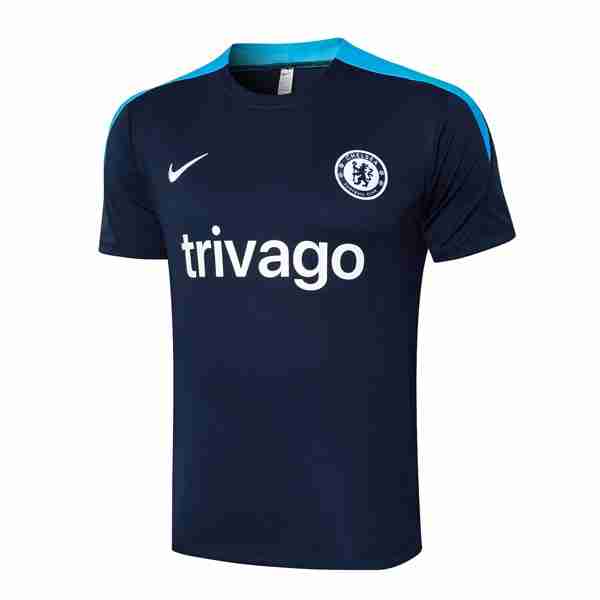 Camiseta Entrenamiento Chelsea 2024-2025 Azul Tailandia Equipacion Entrenamiento Chelsea 2024 2025 Azul