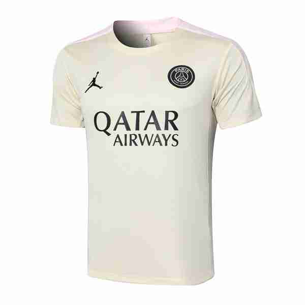 Camiseta Entrenamiento PSG 2024-2025 Amarillo Tailandia Equipacion Entrenamiento Paris Saint Germain 2024 2025 Amarillo