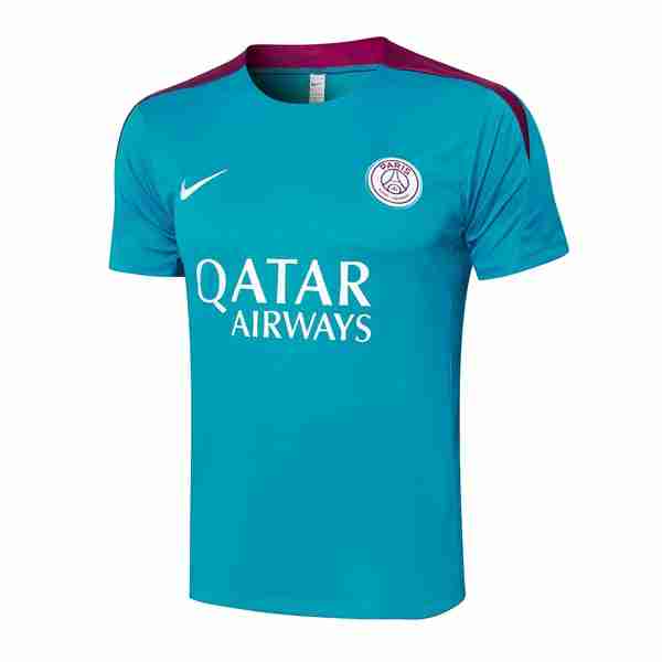 Camiseta Entrenamiento PSG 2024-2025 Azul Tailandia Equipacion Entrenamiento Paris Saint Germain 2024 2025 Azul