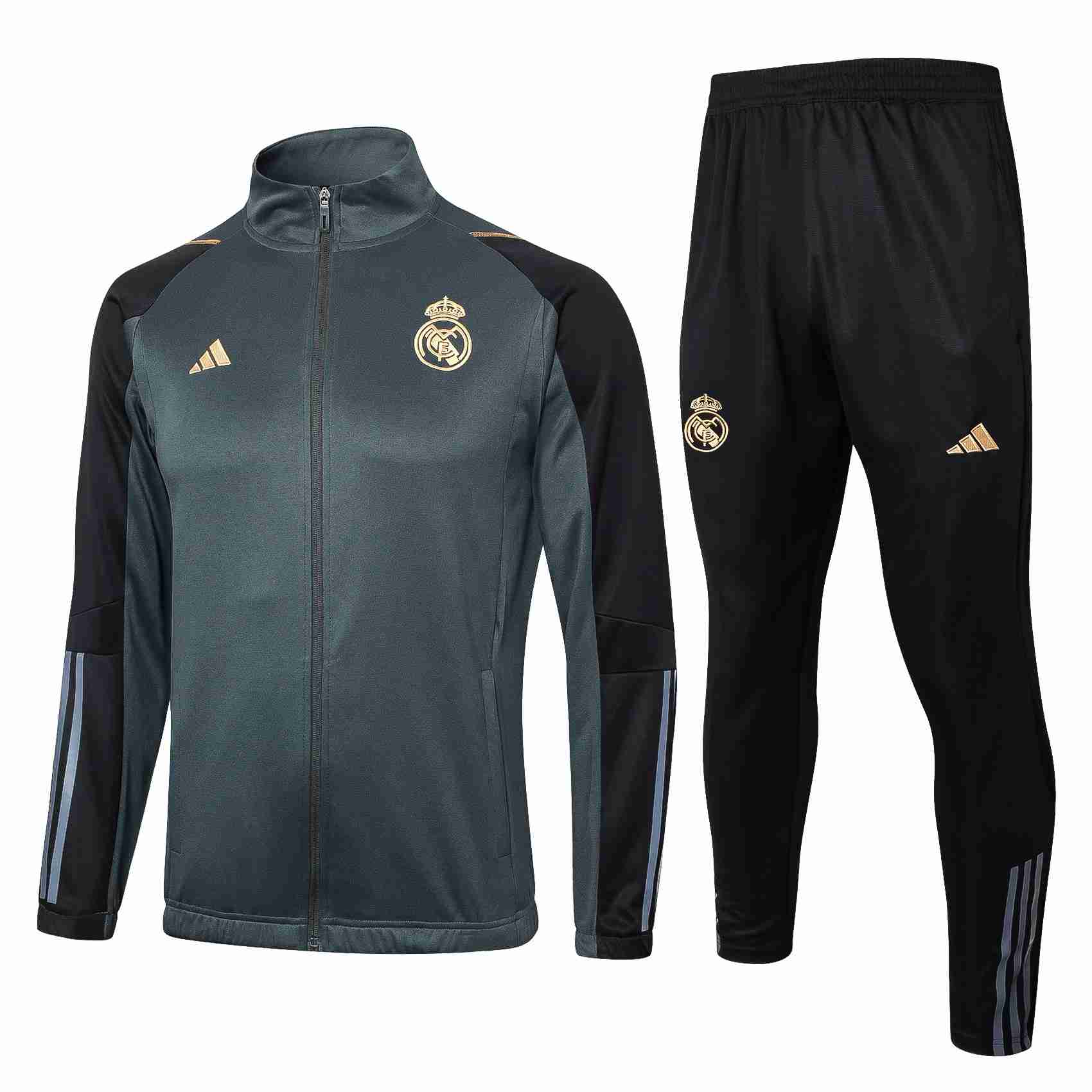 Chandal Real Madrid 2024-2025 Gris Chandal Real Madrid 2024 2025 Gris 1