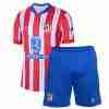 Equipacion Atlético De Madrid Conjunto Niños Primera 2024 2025