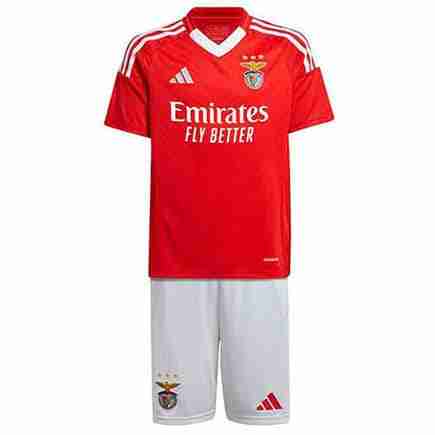 Equipacion Benfica Conjunto Niños Primera 2024 2025 Equipacion Benfica Conjunto Ninos Primera 2024 2025