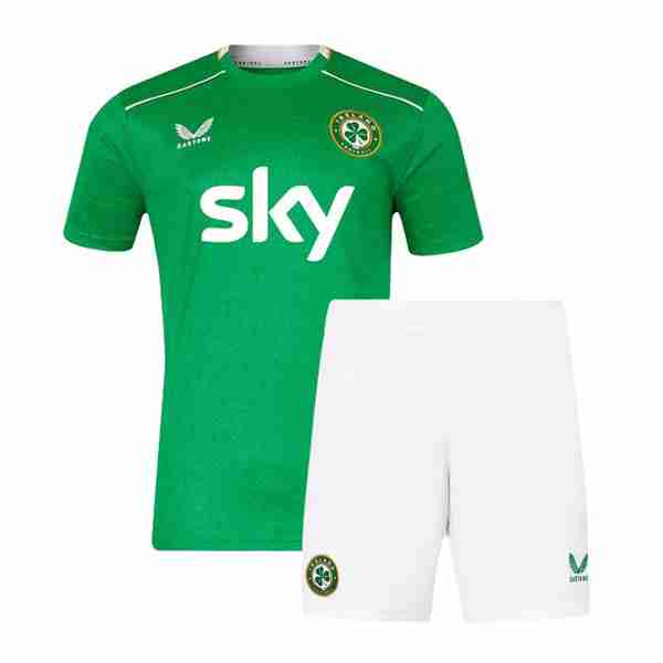 Camiseta Irlanda 1ª Niño 2024 Equipacion Irlanda Conjunto Ninos Primera 2024 2025