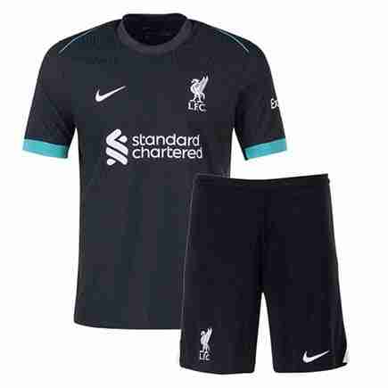 Equipacion Liverpool Conjunto Niños Segunda 2024 2025 Equipacion Liverpool Conjunto Ninos Segunda 2024 2025