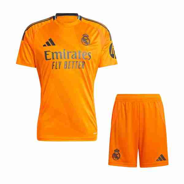 Camiseta Real Madrid 2ª Niño 2024-2025 Equipacion Real Madrid Conjunto Ninos Segunda 2024 2025
