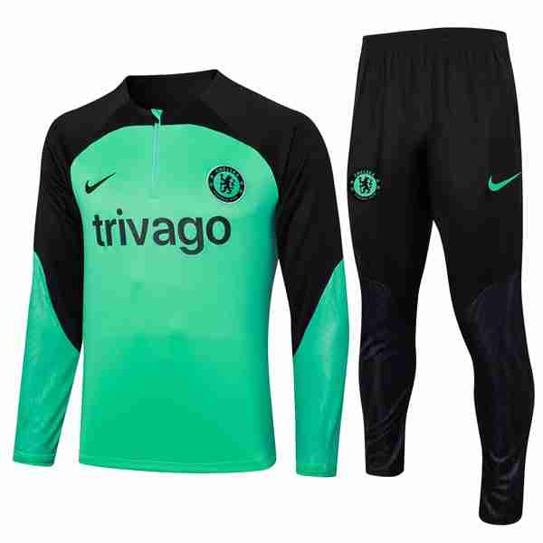 Sudadera De Training Chelsea 2024-2025 Verde Sudadera Entrenamiento Chelsea 2024 2025 Verde