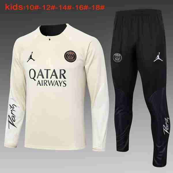 Ninos Sudadera De Training PSG 2024-2025 Amarillo Sudadera Entrenamiento Ninos Paris Saint Germain 2024 2025 Amarillo