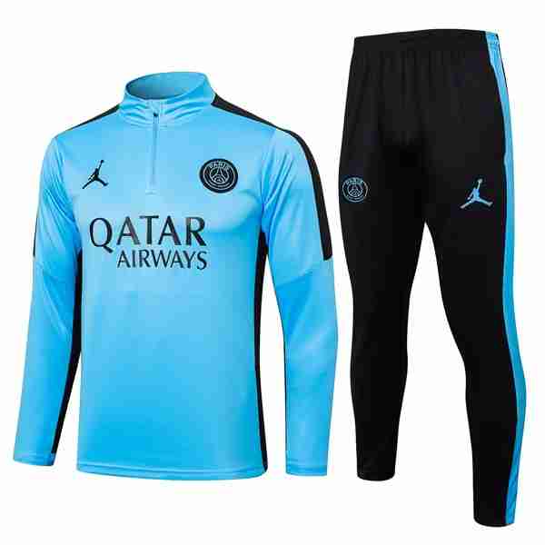 Sudadera De Training PSG 2024-2025 Azul 2 Sudadera Entrenamiento Paris Saint Germain 2024 2025 Azul
