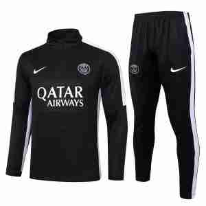 Sudadera Entrenamiento Paris Saint Germain 2024 2025 Negro