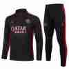Sudadera Entrenamiento Paris Saint Germain 2024 2025 Negro Rosa