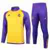 Sudadera Entrenamiento Real Madrid 2024 2025 Amarillo Purpura