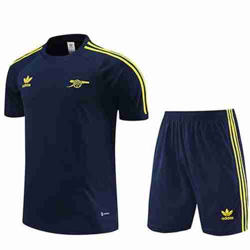 Tailandia Conjunto Equipacion Arsenal Entrenamiento 2024 2025 Azul Tailandia Conjunto Equipacion Arsenal Entrenamiento 2024 2025 Azul