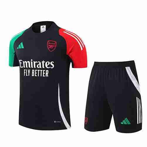 Tailandia Conjunto Equipacion Arsenal Entrenamiento 2024 2025 Negro Tailandia Conjunto Equipacion Arsenal Entrenamiento 2024 2025 Negro