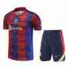 Tailandia Conjunto Equipacion FC Barcelona Entrenamiento 2024 2025 Azul Rojo