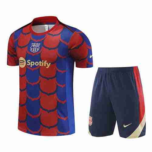 Tailandia Conjunto Equipacion FC Barcelona Entrenamiento 2024 2025 Azul Rojo Tailandia Conjunto Equipacion FC Barcelona Entrenamiento 2024 2025 Azul Rojo