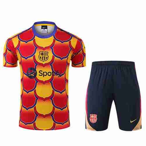 Tailandia Conjunto Equipacion FC Barcelona Entrenamiento 2024 2025 Naranja Tailandia Conjunto Equipacion FC Barcelona Entrenamiento 2024 2025 Naranja