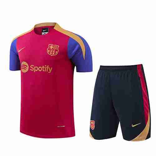 Tailandia Conjunto Equipacion FC Barcelona Entrenamiento 2024 2025 Rojo Azul Tailandia Conjunto Equipacion FC Barcelona Entrenamiento 2024 2025 Rojo Azul