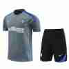 Tailandia Conjunto Equipacion Inter Milan Entrenamiento 2024 2025 Gris Negro