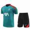 Tailandia Conjunto Equipacion Liverpool Entrenamiento 2024 2025 Verde Negro