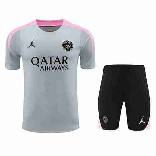 Tailandia Conjunto Equipacion Paris Saint Germain Entrenamiento 2024 2025 Gris Tailandia Conjunto Equipacion Paris Saint Germain Entrenamiento 2024 2025 Gris