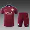 Tailandia Conjunto Equipacion Paris Saint Germain Entrenamiento 2024 2025 Rojo