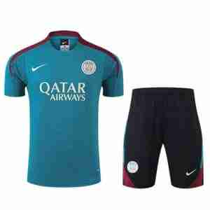 Tailandia Conjunto Equipacion Paris Saint Germain Entrenamiento 2024 2025 Verde