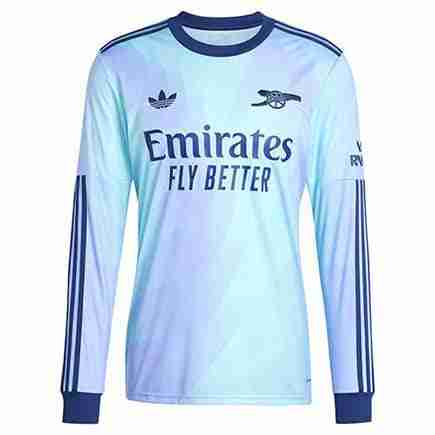 Tailandia Equipacion Arsenal Manga Larga Tercera 2024 2025 Tailandia Equipacion Arsenal Manga Larga Tercera 2024 2025