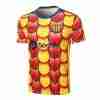 Tailandia Equipacion FC Barcelona Entrenamiento 2024 2025 Amarillo Rojo