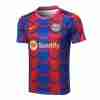 Tailandia Equipacion FC Barcelona Entrenamiento 2024 2025 Azul Rojo