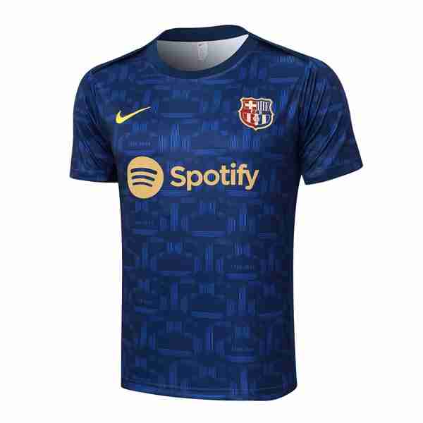 Camiseta Entrenamiento Barcelona 2024-2025 Azul Tailandia Equipacion FC Barcelona Entrenamiento 2024 2025 Azul