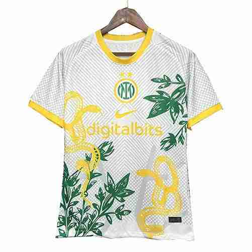 Tailandia Equipacion Inter Milan Especial 2024 2025 Blanco Amarillo Tailandia Equipacion Inter Milan Especial 2024 2025 Blanco Amarillo