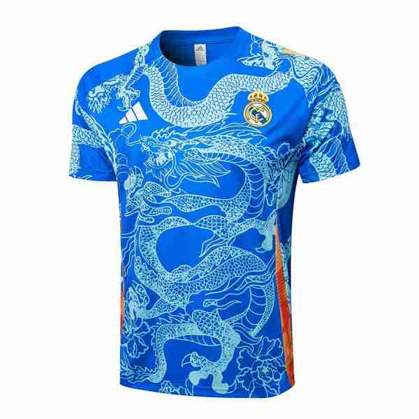 Camiseta Entrenamiento Real Madrid 2024-2025 Azul Tailandia Equipacion Real Madrid Entrenamiento 2024 2025 Azul