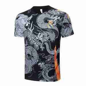 Tailandia Equipacion Real Madrid Entrenamiento 2024 2025 Negro Gris