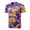 Tailandia Equipacion Real Madrid Entrenamiento 2024 2025 Purpura Amarillo