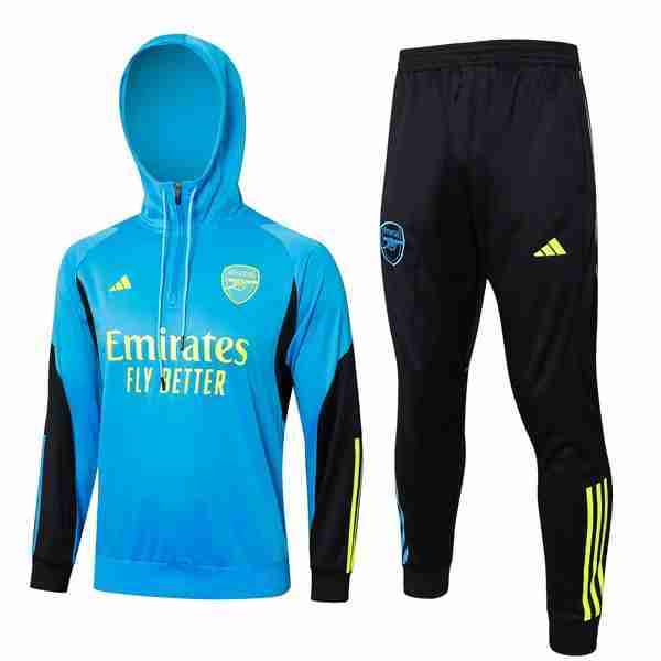 Chandal Con Capucha Arsenal 2024 2025 Azul Chandal Con Capucha Arsenal 2024 2025