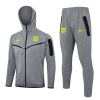 Chandal Con Capucha FC Barcelona 2024 25 Gris