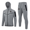 Chandal Con Capucha FC Barcelona 24 25 Gris