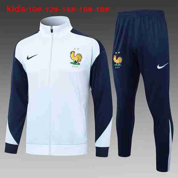 Niños Chandal Francia 2024-2025 Azul 5 Chandal Ninos Francia 2024 25 Azul