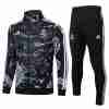 Chandal Real Madrid 2024 2025 Negro Blanco