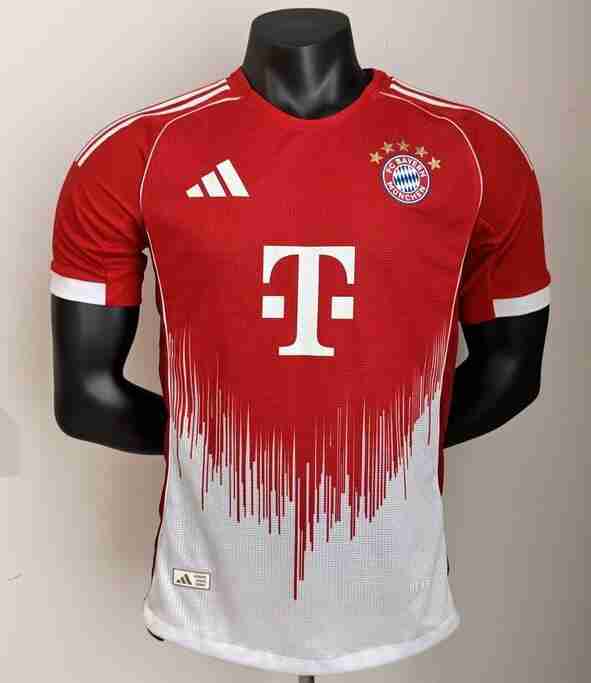 Equipacion Bayern Munich Jugador Versión Primera 2025 2026 Equipacion Bayern Munich Jugador Version Primera 2025 2026