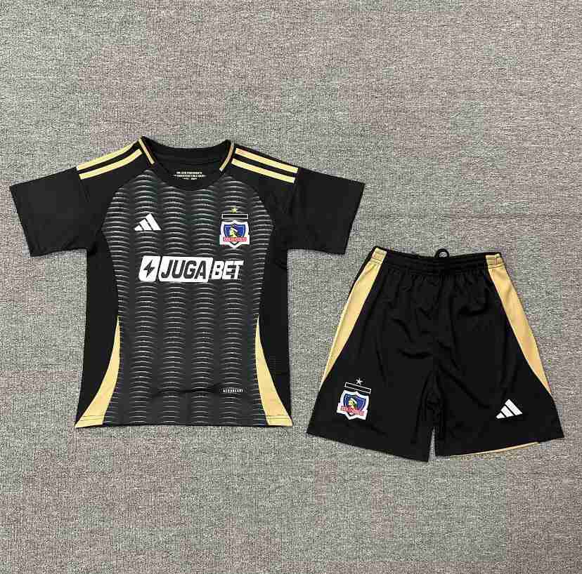 Equipacion Colo Colo Conjunto Niños Segunda 2025 2026 Equipacion Colo Colo Conjunto Ninos Segunda 2025 2026